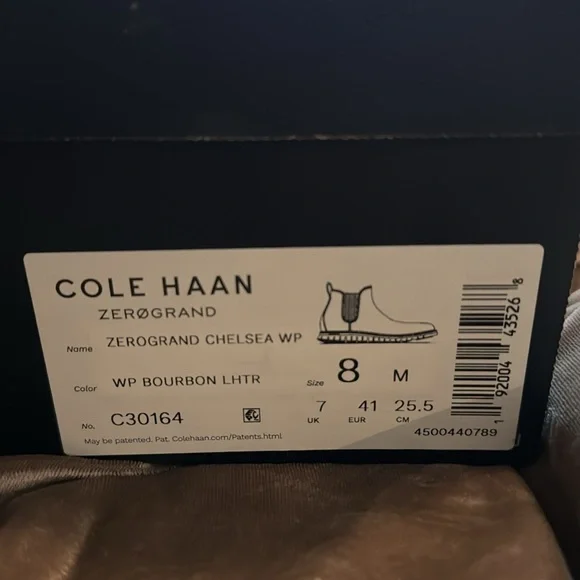 Cole Haan men’s size 8 boots - Picture 5 of 5